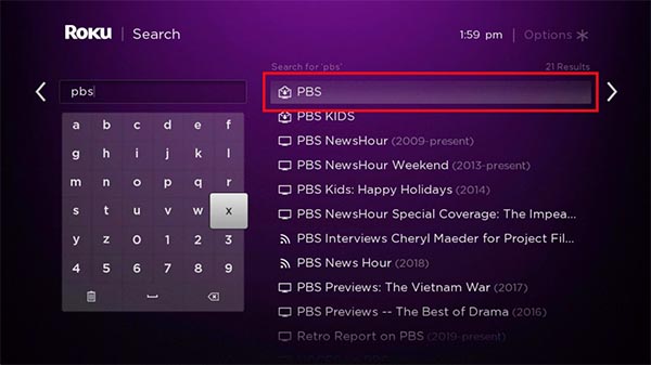 Roku Search